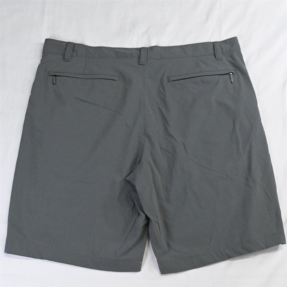 Eddie Bauer XL x 9"‎ Gray Travex Tech Travel Cargo Shorts - Picture 5 of 5